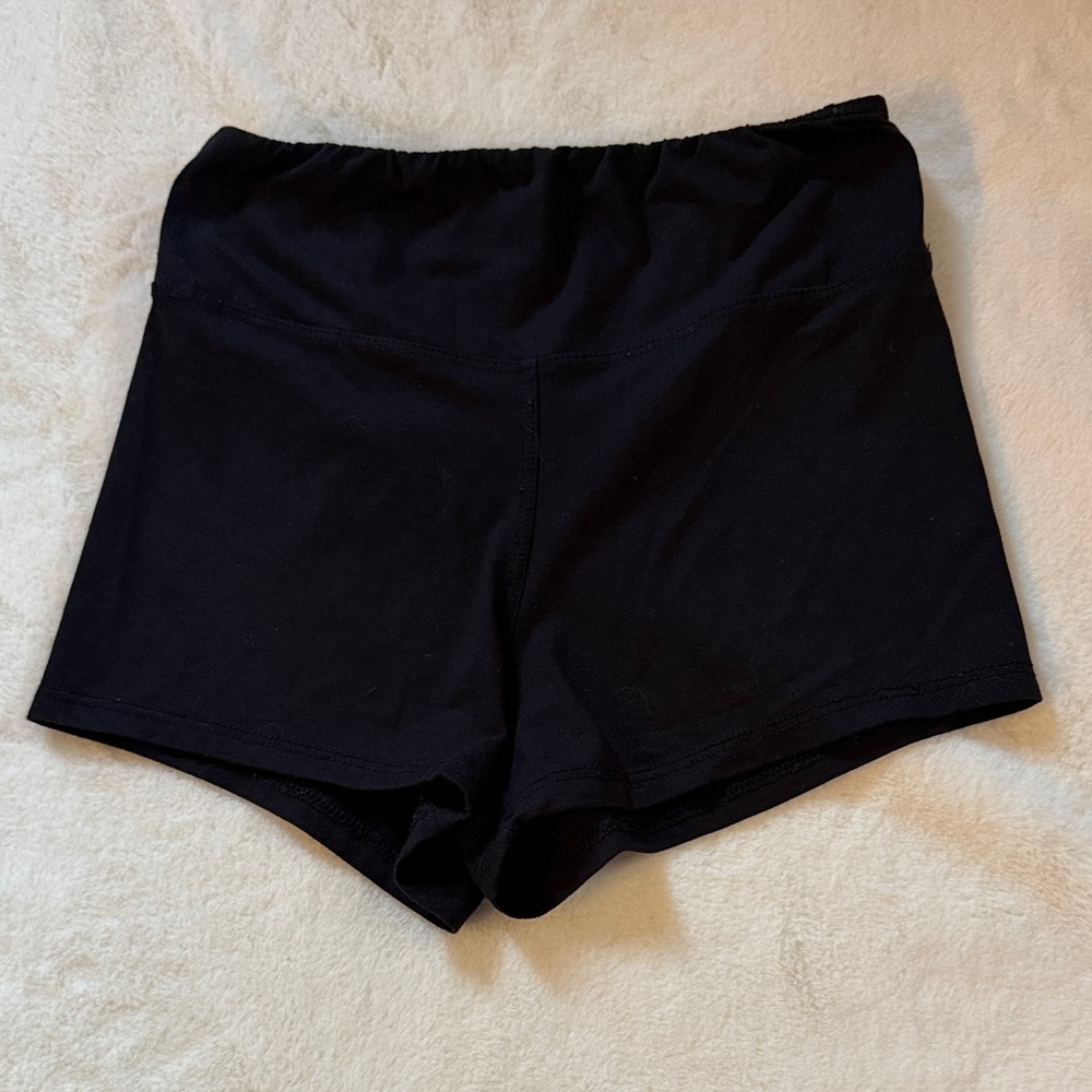 Always Women's Black Bike Shorts